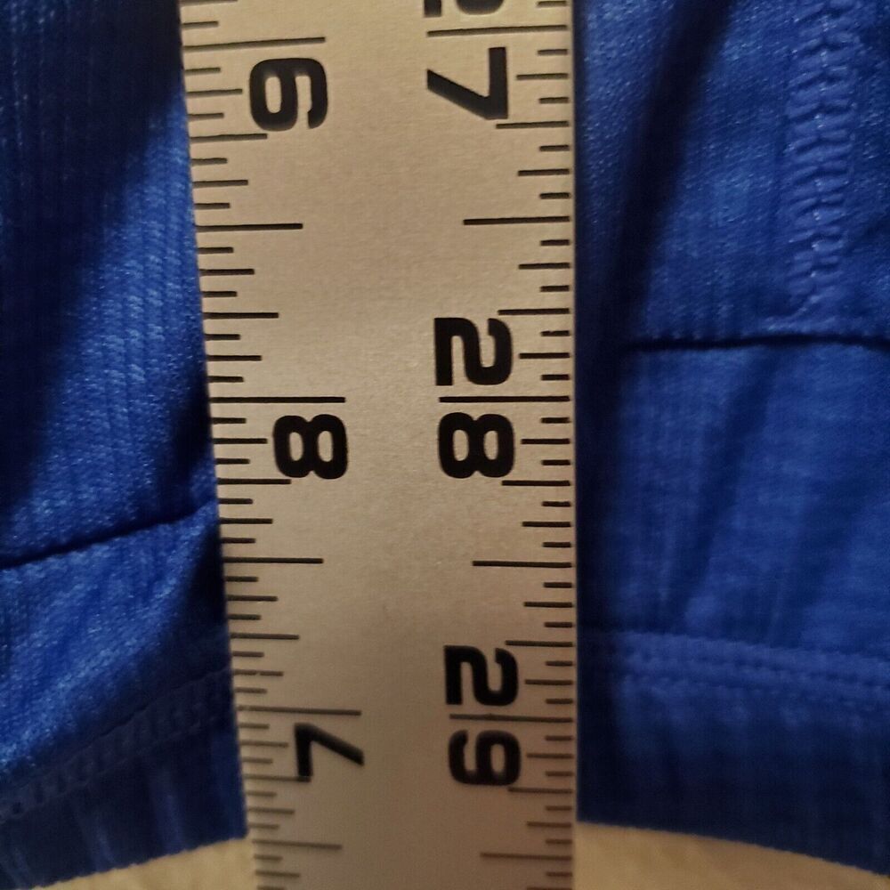 Canari Cycling Jersey Men's Size L Blue Short Sleeve 3 Back Pockets 1/2 Zip - Picture 11 of 12